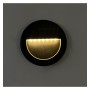 XXLED LED Leuchtfeuer - Slim - 3W - Schwarz Rund - Oberfläche - Innen Aussen - IP65