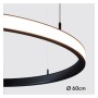 XXLED LED-Pendelleuchte - Rund Schwarz - 37W - SPACE VENUS - 60cm - Detailansicht