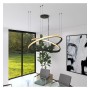XXLED LED-Pendelleuchte - Rund Schwarz - 37W - SPACE VENUS - 60cm - Produktansicht