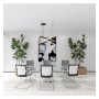 XXLED LED-Pendelleuchte - Rund Schwarz - 37W - SPACE VENUS - 60cm - Detailansicht