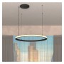 XXLED LED-Pendelleuchte - Rund Schwarz - 37W - SPACE VENUS - 60cm