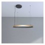 XXLED LED-Pendelleuchte - Rund Schwarz - 54W - SPACE VENUS - 90cm - technische Ansicht