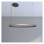XXLED LED-Pendelleuchte - Rund Schwarz - 77W - SPACE VENUS - 120cm - technische Ansicht