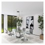 XXLED LED-Pendelleuchte - Rund Schwarz - 77W - SPACE VENUS - 120cm - Produktansicht