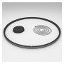 XXLED LED-Pendelleuchte - Rund Schwarz - 77W - SPACE VENUS - 120cm - Detailansicht