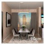 XXLED LED-Pendelleuchte - Rund Weiss - 54W - SPACE VENUS - 90cm - Detailansicht