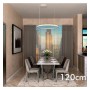 XXLED LED-Pendelleuchte - Rund Weiss - 77W - SPACE VENUS - 120cm - Detailansicht