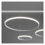 XXLED LED-Pendelleuchte - Rund Weiss - 77W - SPACE VENUS - 120cm - technische Ansicht