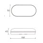 XXLED Applique murale LED 12W -PURELIGHT- Intérieur et Extérieur - IP65 - vue détaillée