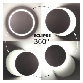 Lampada da parete a LED 6W APOLO Bianco - Nero 5000K