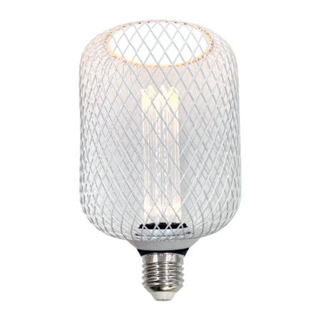 XXLED Lampadina a LED - Metallo Moderno - 4W E27 - Bianco - Ø105mm