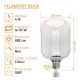 XXLED Lampadina a LED - Metallo Moderno - 4W E27 - Bianco - Ø105mm - vista tecnica