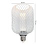XXLED Lampadina a LED - Metallo Moderno - 4W E27 - Bianco - Ø105mm - immagine prodotto