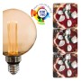 XXLED Lampada LED - Moderna - Cristallo d'Ambra - 4W - E27 - G125 - immagine prodotto