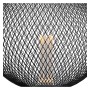 XXLED LED-Lampe - Modernes Metall - 4W E27 - Schwarz - BIG Ø200mm - Detailansicht