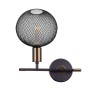 XXLED LED-Lampe - Modernes Metall - 4W E27 - Schwarz - BIG Ø200mm - technische Ansicht