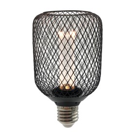 XXLED LED-Lampe - Modernes Metall - 4W E27 - Schwarz - Ø105mm