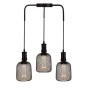 XXLED LED-Lampe - Modernes Metall - 4W E27 - Schwarz - Ø105mm