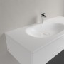 Villeroy & Boch Antao Schrankwaschtisch 120 x 50 cm, ohne Überlauf, mit 1 Hahnloch - technische Ansicht
