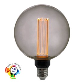XXLED LED-Lampe - Modernes Rauchglas - 4W - E27 - G125