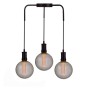 XXLED LED-Lampe - Modernes Rauchglas - 4W - E27 - G125 - Detailansicht
