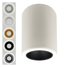 XXLED Kippbare Deckenleuchte - Serie Oculus - GU10-MR16 - Aussen weiss
