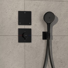 hansgrohe ShowerSelect Comfort E Thermostat Unterputz für 1 Verbraucher und 1 zusätzlichen Abgang