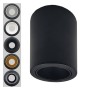 XXLED Kippbare Deckenleuchte - Serie Oculus - GU10-MR16 - Aussen schwarz