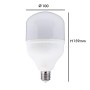 XXLED 10stk. Lampe LED 33W - 3630Lm - E27 - IP20 - vue technique