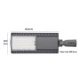 XXLED LED Lumière de rue 100W HALLEY - HAUT LUMEN 160lm/W