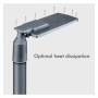 XXLED LED Lumière de rue 100W HALLEY - HAUT LUMEN 160lm/W