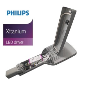 Lampione stradale LED 10W - 150W AARHUS Driver Philips Programmabile SMD5050 240Lm/W