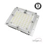 XXLED LED Strassenleuchte 40W LEVI Bridgelux SMD 3030 160Lm/W- Aluminum - Produktansicht