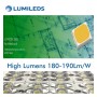 XXLED 100W LED Strassenleuchte FRIGG - CHIP LUMILEDS 140Lm/W - technische Ansicht