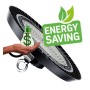 XXLED LED Hallenstrahler 150W -170Lm/W- UFO NEW ITALY PHILIPS XITANIUM - 1-10V DIM - Detailansicht
