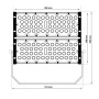 XXLED Proiettore LED 100W MAGNUM AIR - Chip Bridgelux 180Lm/W 60º - immagine prodotto
