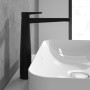 Rubinetto monocomando per lavabo Villeroy & Boch Conum con tappo di scarico Push-Open - vista tecnica