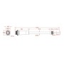 XXLED Proiettore LED 150W MAGNUM AIR - Chip Bridgelux 180Lm/W 25º