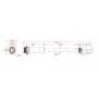 XXLED LED-Projektor 200W MAGNUM AIR - Bridgelux Chip 180Lm/W 136ºx78º - technische Ansicht