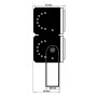 XXLED Proiettore LED 100W DOB MAGNUM OSRAM SMD3030-3D 180Lm/W 90º Chip - vista tecnica