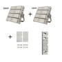 XXLED LED-Projektor 400W DOB MAGNUM OSRAM SMD3030-3D 180Lm/W 60º Chip - Detailansicht