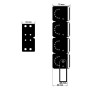 XXLED LED-Projektor 400W DOB MAGNUM OSRAM SMD3030-3D 180Lm/W 60º Chip - Produktansicht