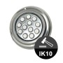 XXLED LED-Strahler Unterwasser -36W - DC12V - IP68 - Rostfreier Stahl 316 - technische Ansicht