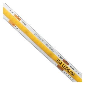 XXLED LED COB Streifen 24V | 352 LED/m | 5m | FLIP CHIP | 1320Lm |12W/M | CRI90 | IP20