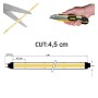 XXLED LED COB Streifen 24V | 352 LED/m | 5m | FLIP CHIP | 1320Lm |12W/M | CRI90 | IP20 - Produktansicht