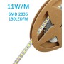 XXLED LED Streifen 24V |130 LED/m | 5m | SMD2835 | 950Lm |11W/M | CRI93 | IP20 - technische Ansicht