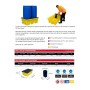 WOLFBAG Auffangpalette für 2 Fässer 230L