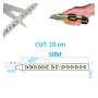 XXLED LED Streifen 220V| FLICKER FREE |CUSTOM CUT |120 LED/m|50M|SMD2835 |1800Lm/M| 14W/M | IP67 | Sie