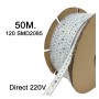 XXLED LED Streifen 220V| FLICKER FREE |CUSTOM CUT |120 LED/m|50M|SMD2835 |1800Lm/M| 14W/M | IP67 | Sie - Produktansicht