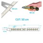 XXLED LED Streifen Gleichrichterkabel 220V| 120LED/m | 50m | SMD 2835 | 800Lm | 8W/M | CRI90 | IP65 - Produktansicht